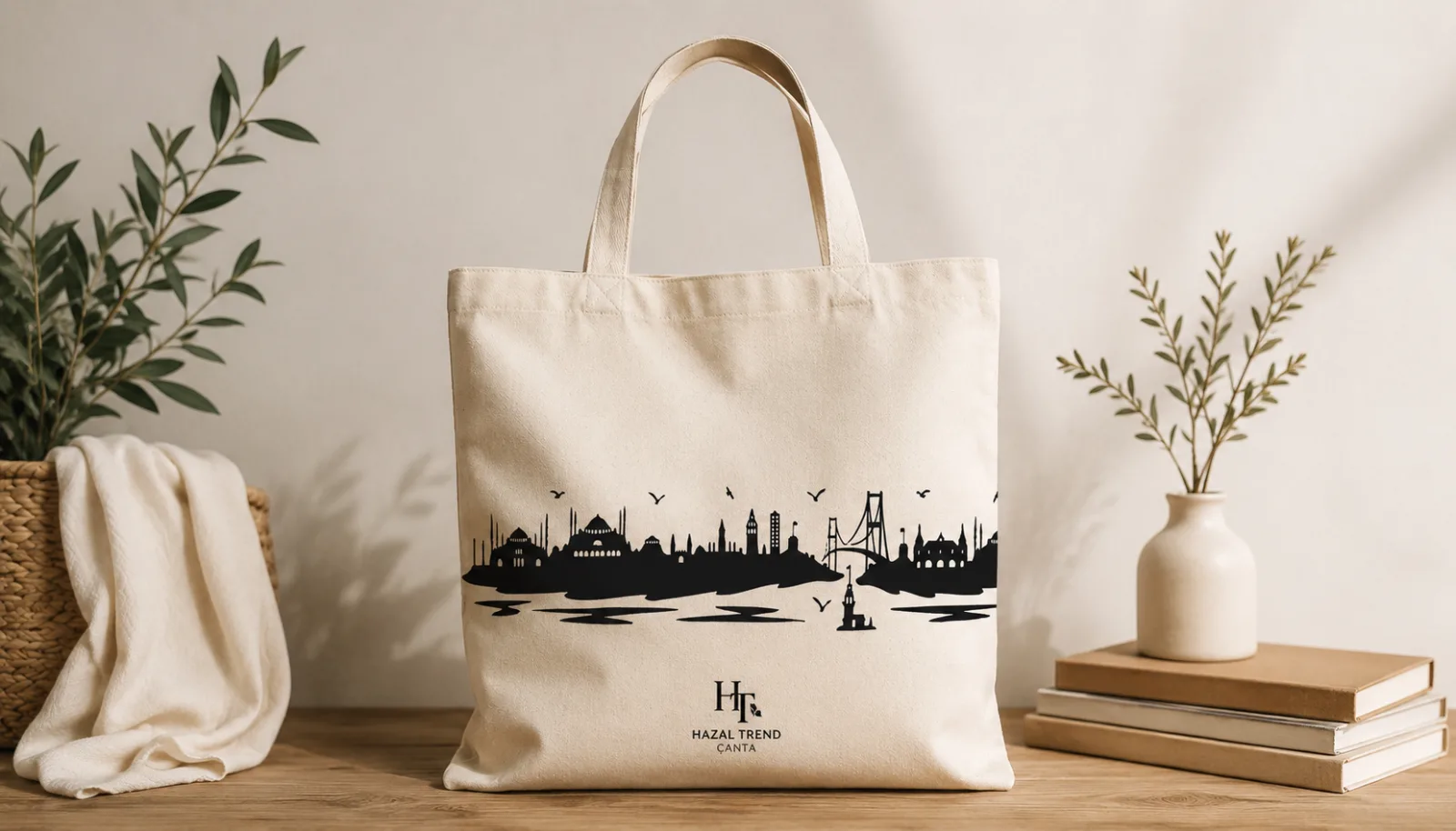 Ham Bez Çanta — Doğal pamuklu kumaştan üretilen ham bez çantalar, çevre dostu yapısı, ekonomik maliyeti ve geniş baskı alanı sayesinde promosyon, fuar, etkinlik ve kurumsal organizasyonlarda en çok tercih edilen ürünler arasında yer almaktadır.